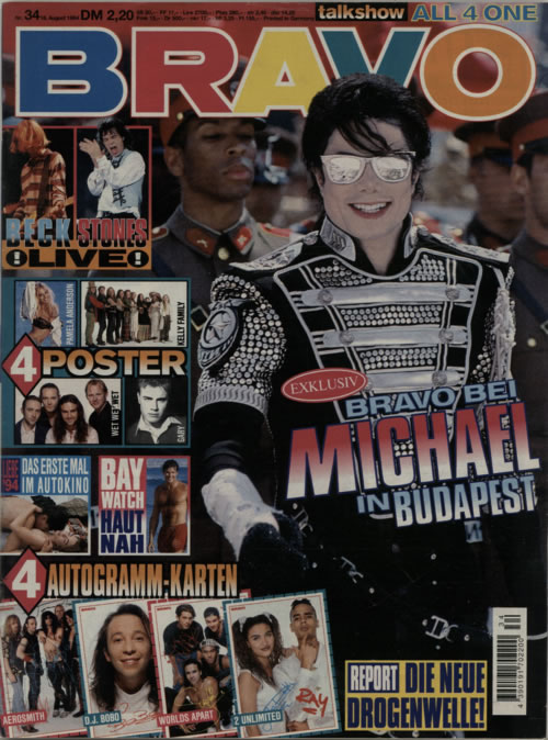 Michael Jackson Bravo - July 1989 & August 1994 German